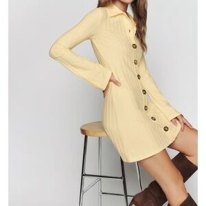 Reformation Benton Knit Dress